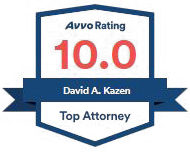 Avvo Rating 10.0 Logo For Kazen Family Law & Divorce Lawyers - Austin Divorce & Family Law Office in 609 W 9th St Suite 101, Austin, TX 78701
